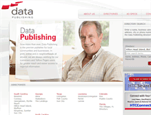 Tablet Screenshot of datapublishing.com